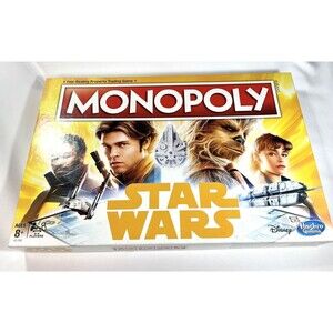 Monopoly Star Wars SOLO A Star Wars Story Board Game 2017